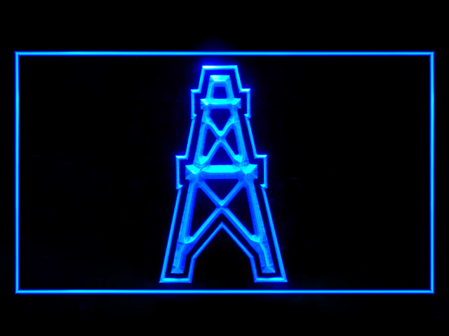 Houston Oilers 1980-1996 LED Sign